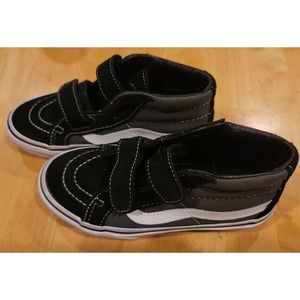 Vans Boy's Original Sk8 Mid Kids Skate Shoes 13